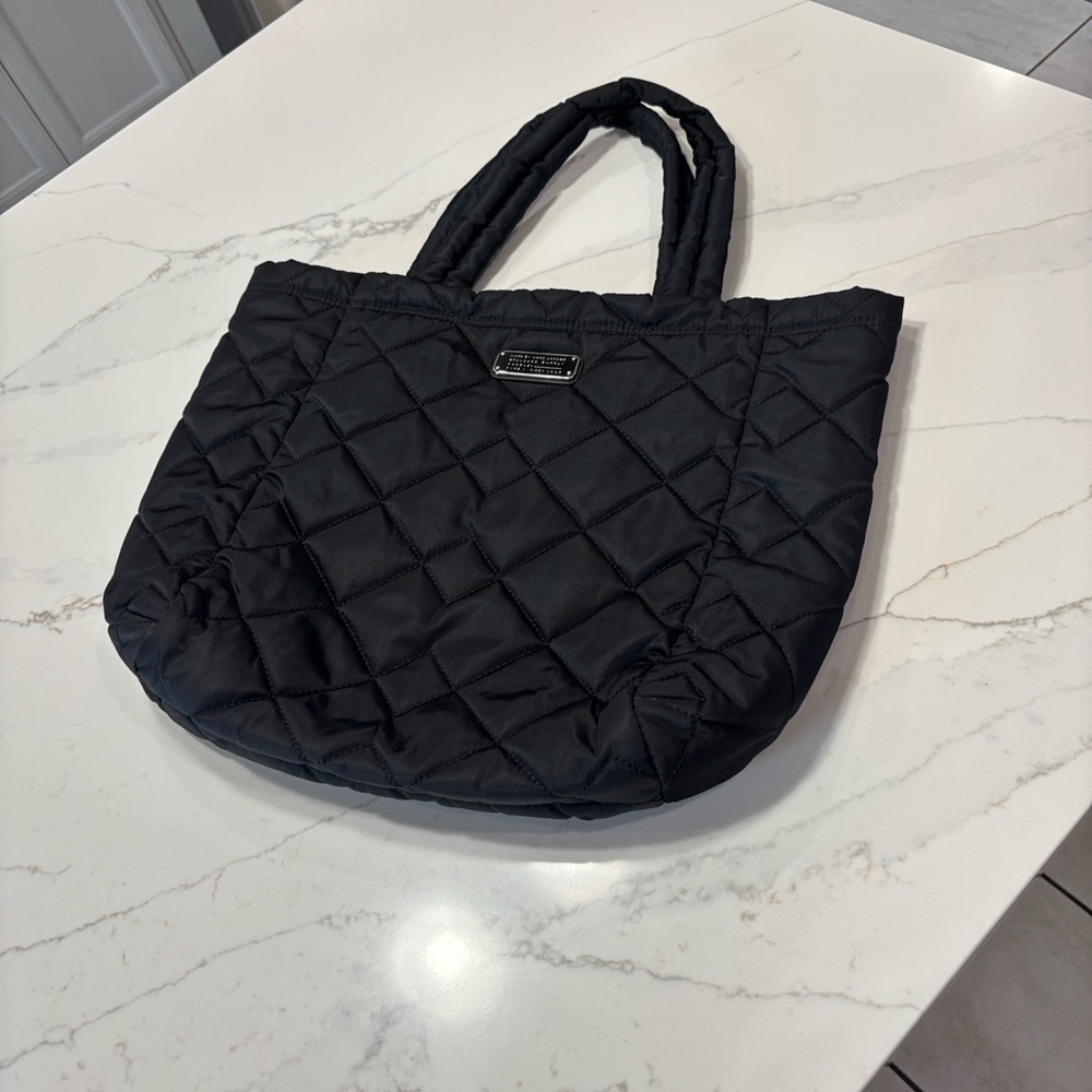Marc Jacobs Black Quilted Nylon Tote - Picture 4 of 17